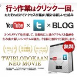 ブログ、ツイッター、youtbeを活用し大量アクセスを生み出すツール